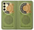 S2656 Radio Vert bakélite millésimé Etui Coque Housse pour Samsung Galaxy S24 FE