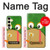 S2765 Grenouille abeille mignon Dessin animé Etui Coque Housse pour Samsung Galaxy S24 FE