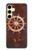 S2766 Roue de bateau Rusty Texture Etui Coque Housse pour Samsung Galaxy S24 FE