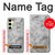 S2845 Texture en marbre gris Etui Coque Housse pour Samsung Galaxy S24 FE