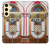 S2853 Jukebox appareil de lecture Etui Coque Housse pour Samsung Galaxy S24 FE