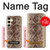 S2875 Rattle Serpent Imprimé graphique Peau Etui Coque Housse pour Samsung Galaxy S24 FE