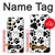 S2904 Chien d'impression de patte Etui Coque Housse pour Samsung Galaxy S24 FE