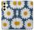 S3009 Daisy bleu Etui Coque Housse pour Samsung Galaxy S24 FE