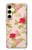 S3037 Jolie Flora Rose Cottage Etui Coque Housse pour Samsung Galaxy S24 FE S3037 Jolie Flora Rose Cottage Etui Coque Housse pour Samsung Galaxy S24 FE