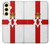 S3089 Drapeau de l'Irlande du Nord Etui Coque Housse pour Samsung Galaxy S24 FE