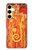 S3352 Gustav Klimt Médecine Etui Coque Housse pour Samsung Galaxy S24 FE