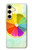 S3493 citron coloré Etui Coque Housse pour Samsung Galaxy S24 FE