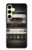 S3501 Lecteur cassette millésimé Etui Coque Housse pour Samsung Galaxy S24 FE