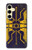 S3546 Roman Bouclier Bleu Etui Coque Housse pour Samsung Galaxy S24 FE
