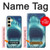 S3548 Requin-tigre Etui Coque Housse pour Samsung Galaxy S24 FE