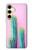 S3673 Cactus Etui Coque Housse pour Samsung Galaxy S24 FE