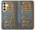 S3750 Plaque d'immatriculation de véhicule vintage Etui Coque Housse pour Samsung Galaxy S24 FE