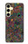 S3815 Art psychédélique Etui Coque Housse pour Samsung Galaxy S24 FE