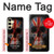 S3848 Crâne de drapeau du Royaume-Uni Etui Coque Housse pour Samsung Galaxy S24 FE