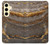 S3886 Rocher de marbre gris Etui Coque Housse pour Samsung Galaxy S24 FE