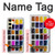 S3956 Graphique de boîte à palette aquarelle Etui Coque Housse pour Samsung Galaxy S24 FE