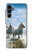 S0250 Cheval Blanc Etui Coque Housse pour Samsung Galaxy A16 5G