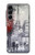 S1295 Peinture Eiffel de Paris Etui Coque Housse pour Samsung Galaxy A16 5G