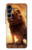 S1957 Lion Etui Coque Housse pour Samsung Galaxy A16 5G