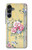 S2229 Fleurs millésimé Etui Coque Housse pour Samsung Galaxy A16 5G