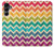 S2362 Arc en ciel coloré Shavron Zig zag Etui Coque Housse pour Samsung Galaxy A16 5G