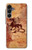 S2485 Dragon métal Texture imprimé graphique Etui Coque Housse pour Samsung Galaxy A16 5G