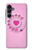 S2847 Rose Rétro téléphone Rotatif Etui Coque Housse pour Samsung Galaxy A16 5G