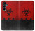 S2917 Biohazards Virus Alert Rouge Etui Coque Housse pour Samsung Galaxy A16 5G