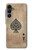 S2928 Ace Carte pique millésimé Etui Coque Housse pour Samsung Galaxy A16 5G