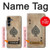 S2928 Ace Carte pique millésimé Etui Coque Housse pour Samsung Galaxy A16 5G