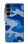 S2958 Armée Bleu Camo Camouflage Etui Coque Housse pour Samsung Galaxy A16 5G