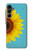 S3039 Tournesol Bleu millésimé Etui Coque Housse pour Samsung Galaxy A16 5G