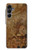 S3456 Papier Steampunk Horloge millésimé Etui Coque Housse pour Samsung Galaxy A16 5G
