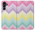 S3514 Arc en ciel Zigzag Etui Coque Housse pour Samsung Galaxy A16 5G