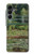 S3674 Claude Monet La passerelle japonaise et la piscine de nénuphars Etui Coque Housse pour Samsung Galaxy A16 5G