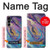S3676 Pierre de marbre abstraite colorée Etui Coque Housse pour Samsung Galaxy A16 5G