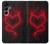 S3682 Cœur du diable Etui Coque Housse pour Samsung Galaxy A16 5G