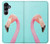 S3708 Flamant rose Etui Coque Housse pour Samsung Galaxy A16 5G