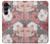 S3716 Motif floral rose Etui Coque Housse pour Samsung Galaxy A16 5G