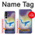 S3802 Rêve Baleine Pastel Fantaisie Etui Coque Housse pour Samsung Galaxy A16 5G