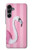 S3805 Flamant Rose Pastel Etui Coque Housse pour Samsung Galaxy A16 5G