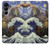 S3851 Monde de l'art Van Gogh Hokusai Da Vinci Etui Coque Housse pour Samsung Galaxy A16 5G