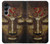 S3874 Symbole Ohm du visage de Bouddha Etui Coque Housse pour Samsung Galaxy A16 5G