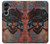 S3895 Pirate Crâne Métal Etui Coque Housse pour Samsung Galaxy A16 5G