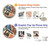 S3900 Timbres Etui Coque Housse pour Samsung Galaxy A16 5G