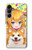 S3918 Bébé Corgi Chien Corgi Fille Bonbons Etui Coque Housse pour Samsung Galaxy A16 5G