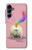S3923 Queue d'arc-en-ciel de fond de chat Etui Coque Housse pour Samsung Galaxy A16 5G