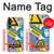 S3960 Collage d'autocollants de signalisation de sécurité Etui Coque Housse pour Samsung Galaxy A16 5G