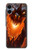 S0414 Dragon de feu Etui Coque Housse pour Samsung Galaxy A06